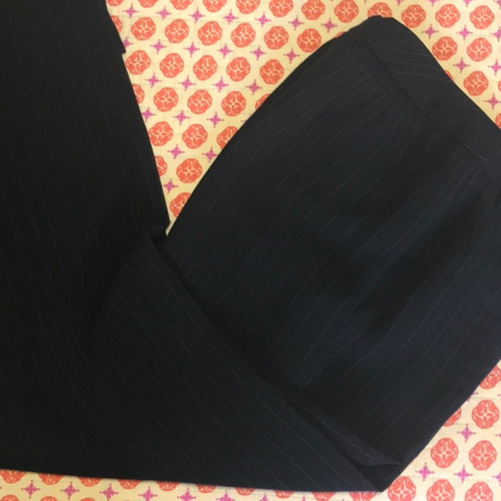 Loft wide leg pinstripe trousers 4P. P